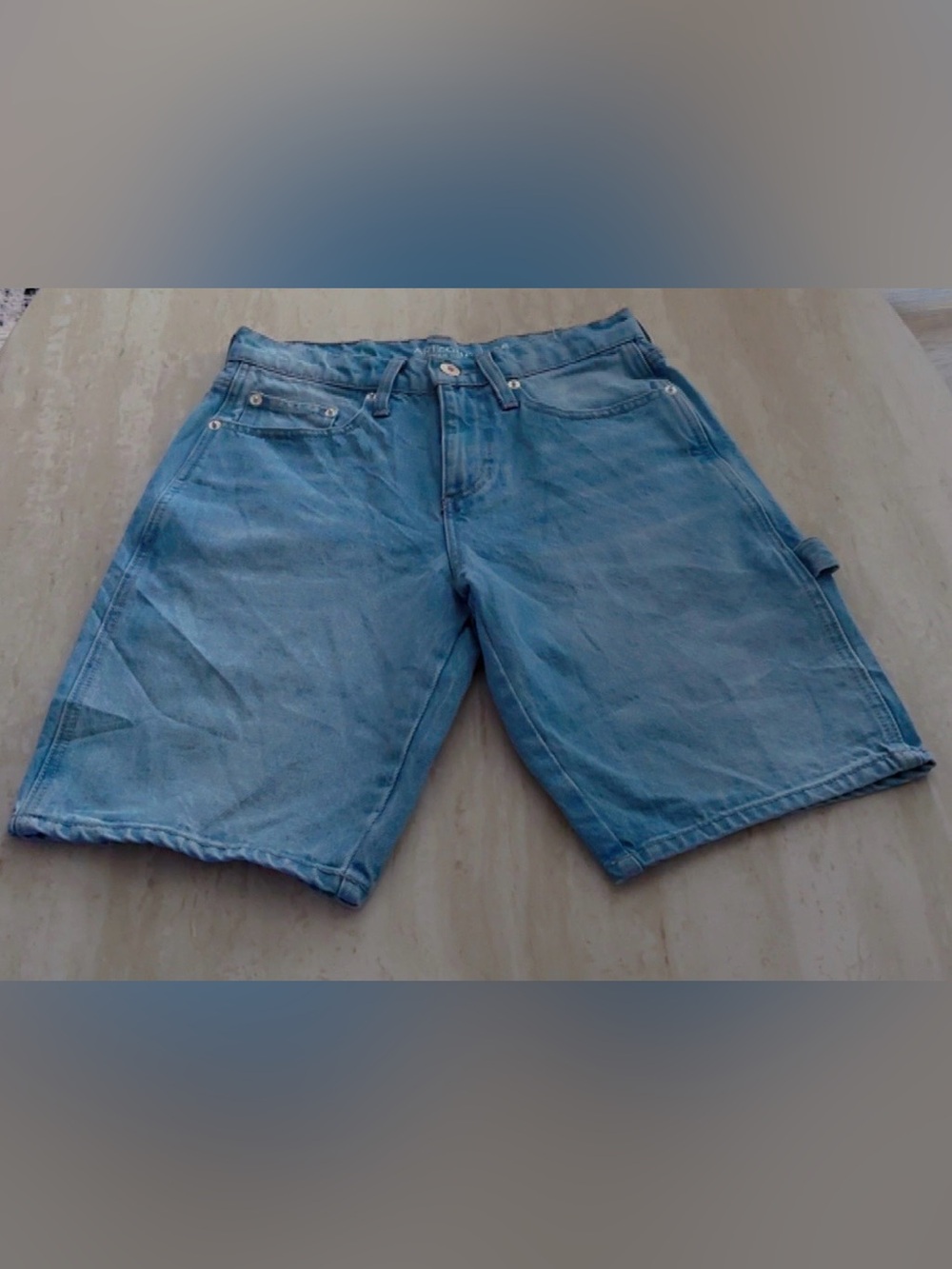 Arizona Jean Company Light Blue Denim Cargo Shorts